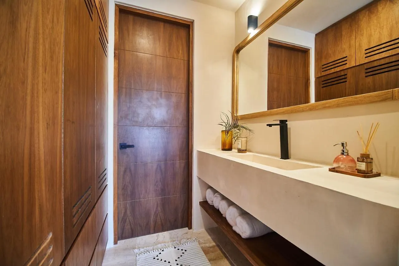 Fancy Tropical Apartment Cozy Private Balcony With Plunge Pool Premium Location In Tulum