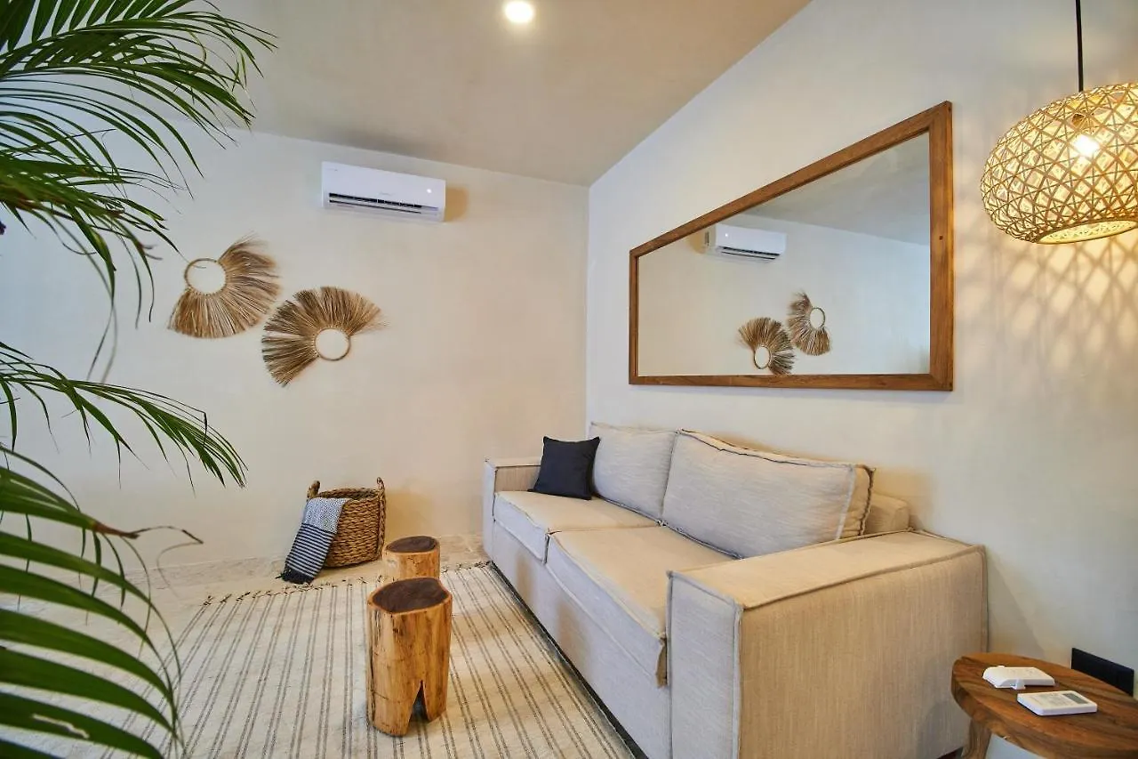 Fancy Tropical Apartment Cozy Private Balcony With Plunge Pool Premium Location In Tulum