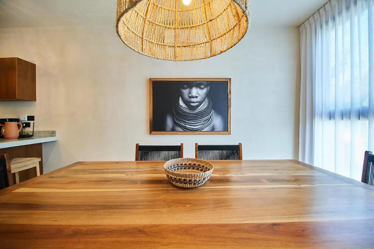 Fancy Tropical Apartment Cozy Private Balcony With Plunge Pool Premium Location In Tulum
