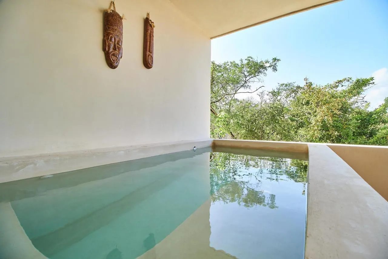 Fancy Tropical Apartment Cozy Private Balcony With Plunge Pool Premium Location In Tulum Mexico