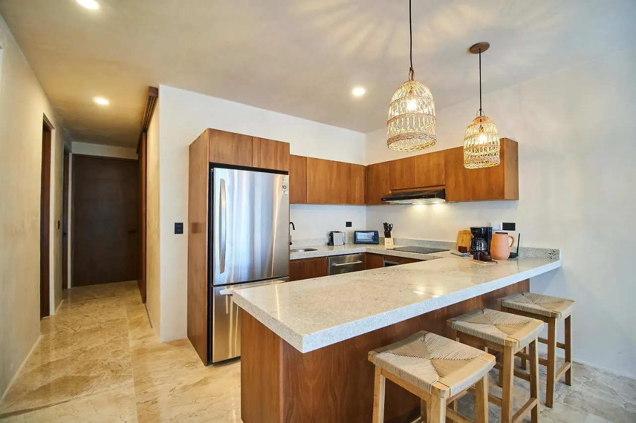 Fancy Tropical Apartment Cozy Private Balcony With Plunge Pool Premium Location In Tulum Mexico
