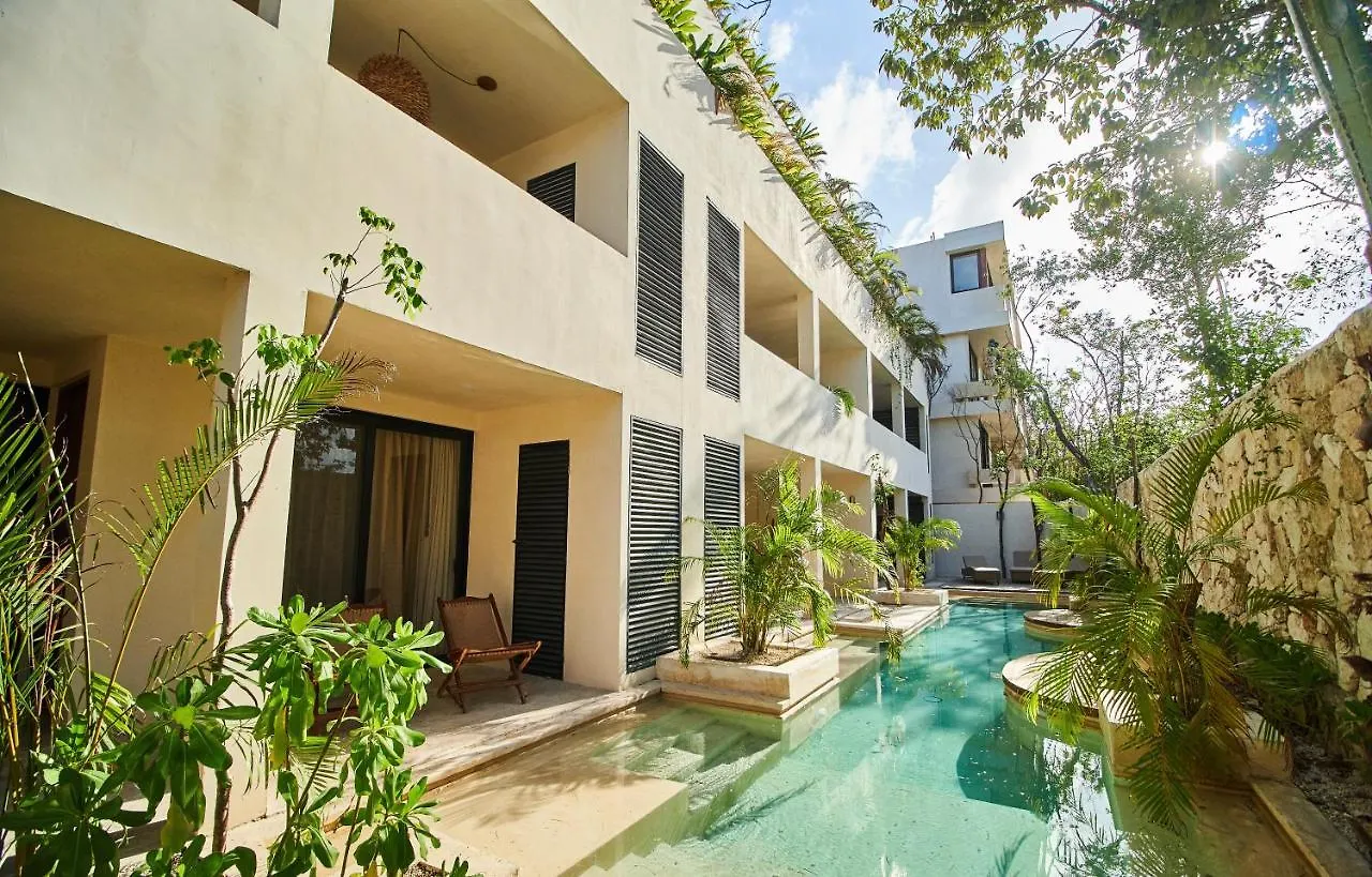 Fancy Tropical Apartment Cozy Private Balcony With Plunge Pool Premium Location In Tulum Mexico