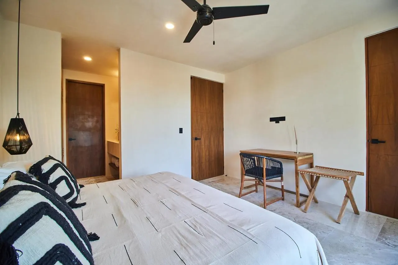 Fancy Tropical Apartment Cozy Private Balcony With Plunge Pool Premium Location In Tulum