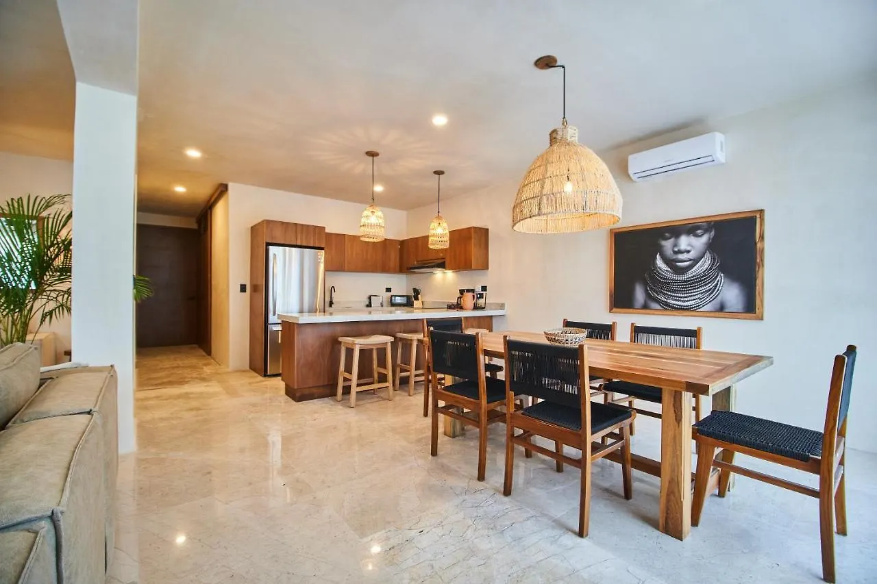 Fancy Tropical Apartment Cozy Private Balcony With Plunge Pool Premium Location In Tulum 0*,